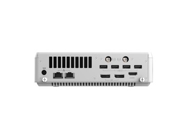Auch zweimal schnelles Ethernet ist vorhanden