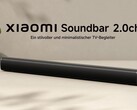 Die Xiaomi Soundbar 2ch ist bei Xiaomi Deutschland in den Verkauf gestartet. (Bildquelle: Xiaomi)
