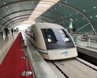 Der Transrapid / Shanghai Maglev Train nach dem Entladen der Fahrgäste. (Foto: Andreas Sebayang/Privat)