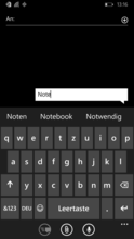 Tastatur hochkant